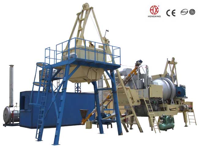 模塊(kuai)強制式瀝(li)青混凝土(tu)攪拌設備(bèi)